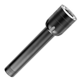 Led Strong Light Multi-Function Flashlight (Color: black)